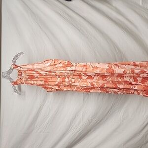 Nine West High-Low Beautiful Dress with Ruffle at the bottom and Slip. Size L